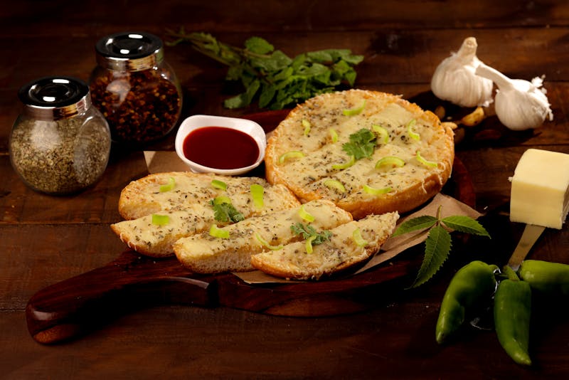 Garlic knots starter at Pizza Ranch